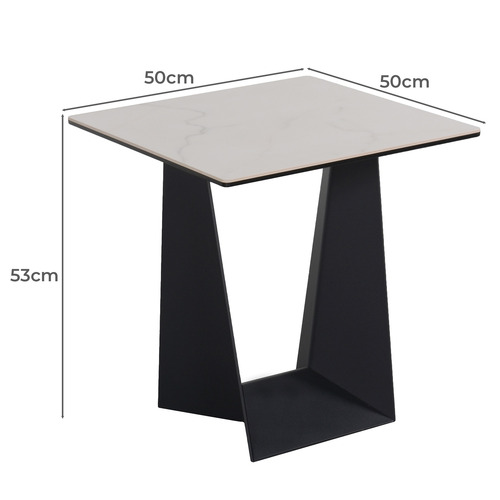 Edmund Ceramic Side Table