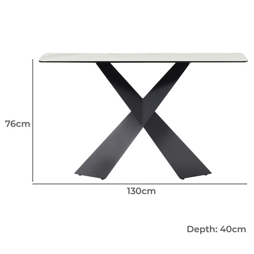 Rayver Ceramic Console Table