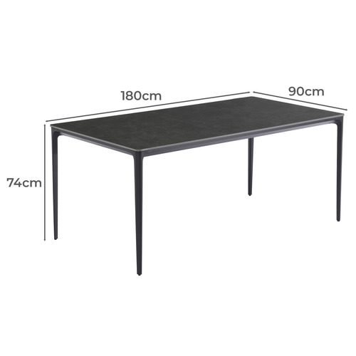Vivorie II Ceramic Outdoor Dining Table