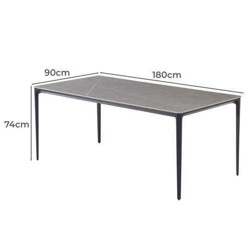 Vivorie Ceramic Outdoor Dining Table