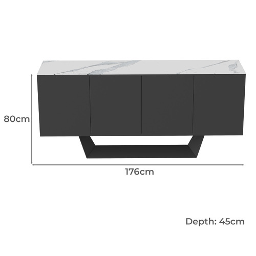 Edmund 4 Door Ceramic Buffet