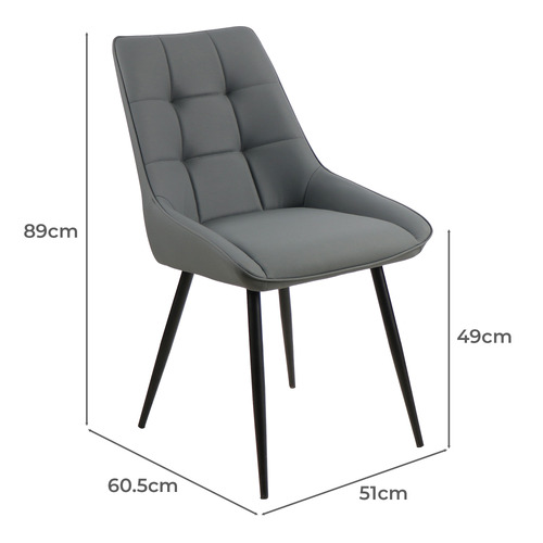 Orion Faux Leather Dining Chairs