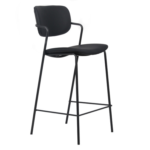 66cm Morcant Faux Leather Bar Stools
