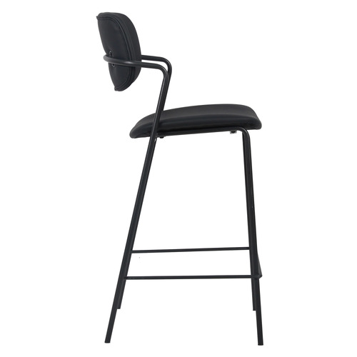 66cm Morcant Faux Leather Bar Stools