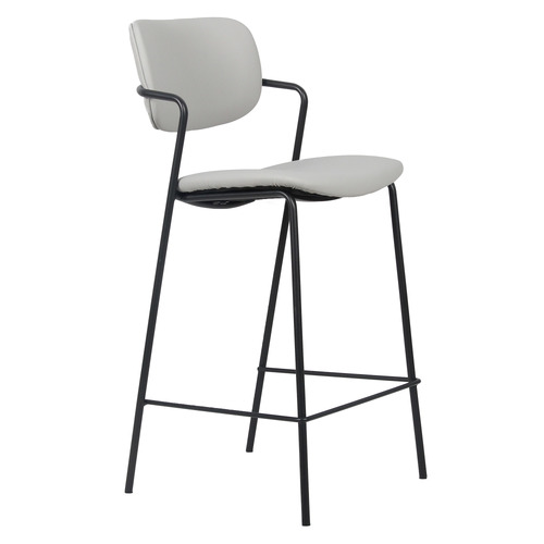 66cm Morcant Faux Leather Bar Stools