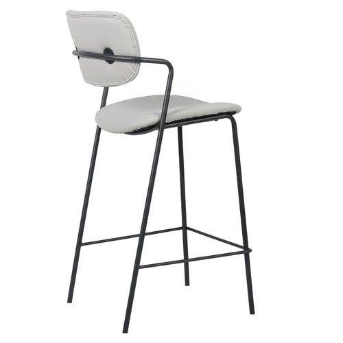 66cm Morcant Faux Leather Bar Stools