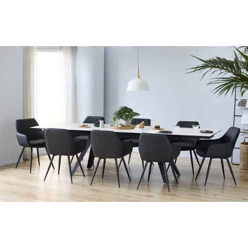 Nemea Faux Leather Dining Chairs
