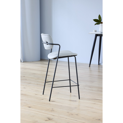 66cm-Polarvide-Faux-Leather-Bar-Stools
