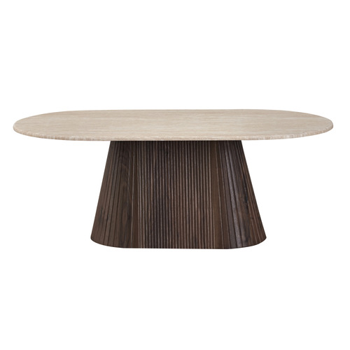 Theia Travertine Coffee Table