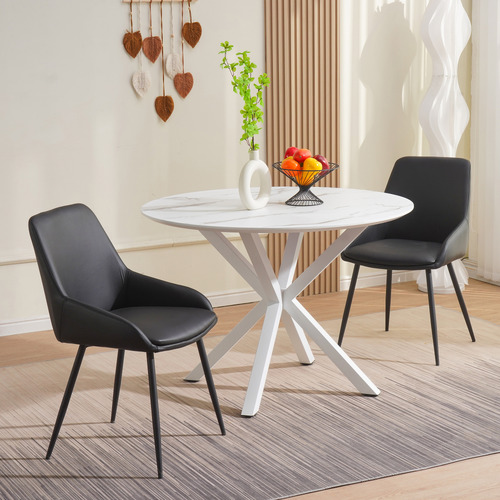 White Tallulah Dining Table | Temple & Webster