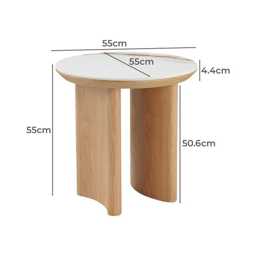 Lucerne Ceramic Side Table