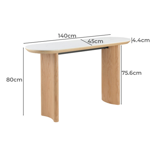 Lucerne Ceramic Console Table