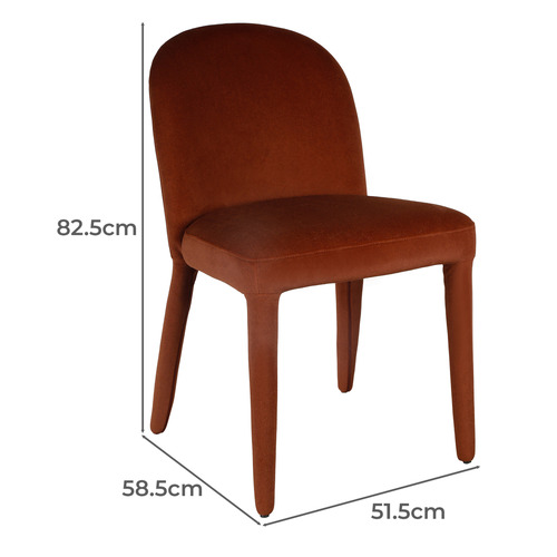 Larish Mohair Wool-Blend Dining Chairs