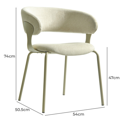 Levin Chenille Dining Chairs