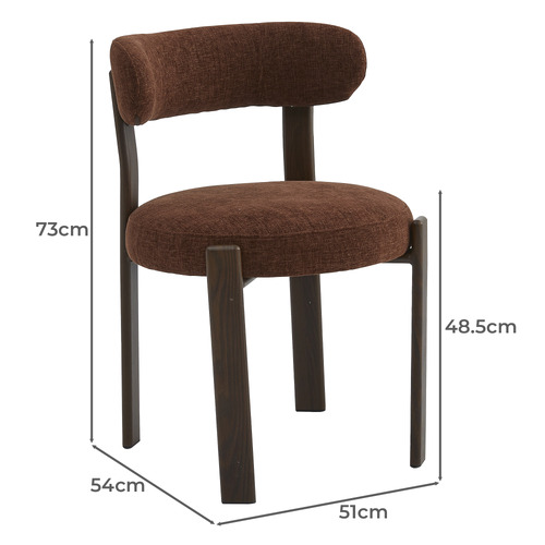 Miramar Chenille Dining Chairs