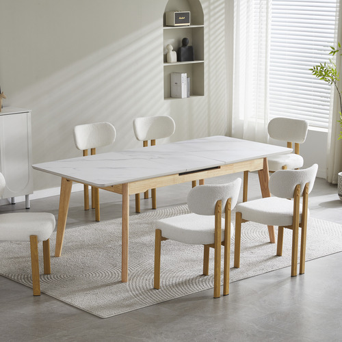Delray Extendable Ceramic Dining Table