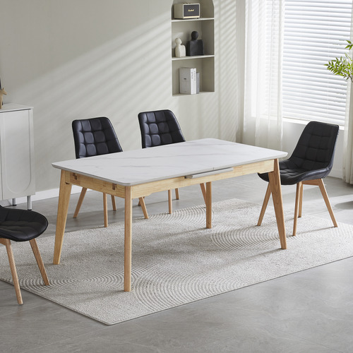 Delray Extendable Ceramic Dining Table