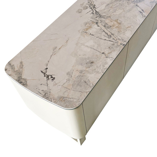 Milford Ceramic & Glass Entertainment Unit