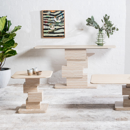 Easton Marble Side Table