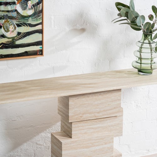 Easton Marble Console Table