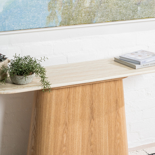 Wesley Marble Console Table