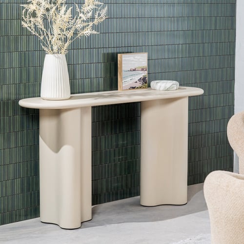 Marina Curved Console Table