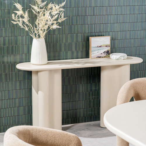 Marina Curved Console Table