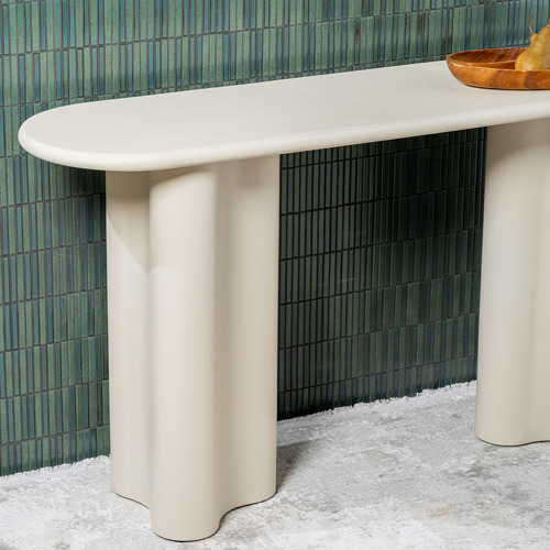 Marina Curved Console Table