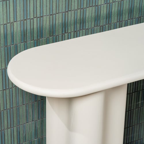Marina Curved Console Table
