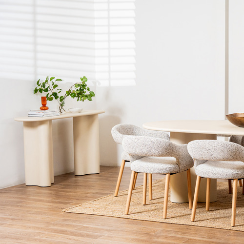 Marina Curved Console Table