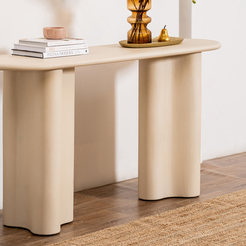 Marina Curved Console Table