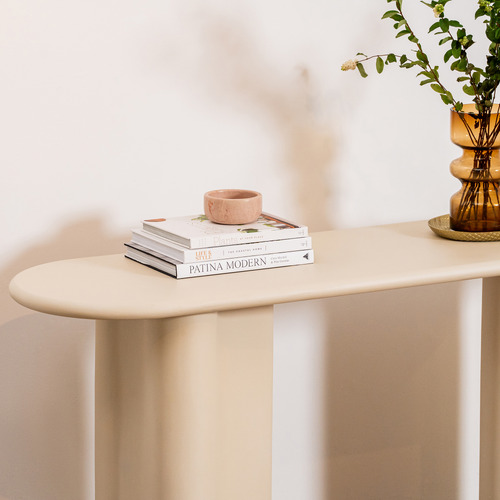 Marina Curved Console Table