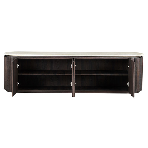 Caelric Travertine TV Unit
