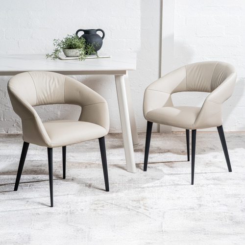 Rialto Faux Leather Dining Chairs