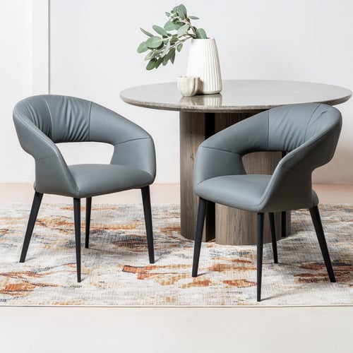 Rialto Faux Leather Dining Chairs