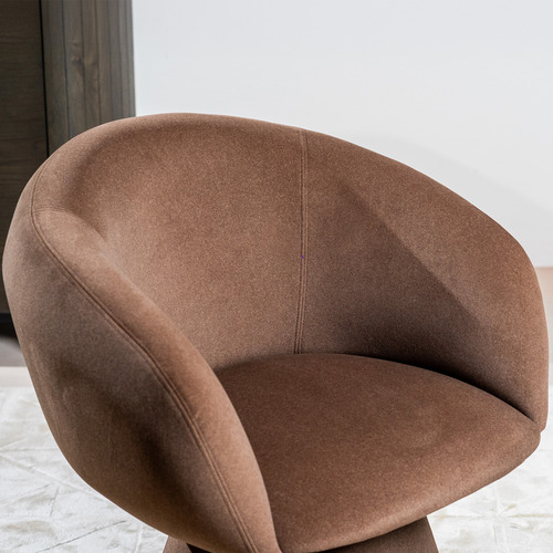Compton Mohair-Feel Dining Chair