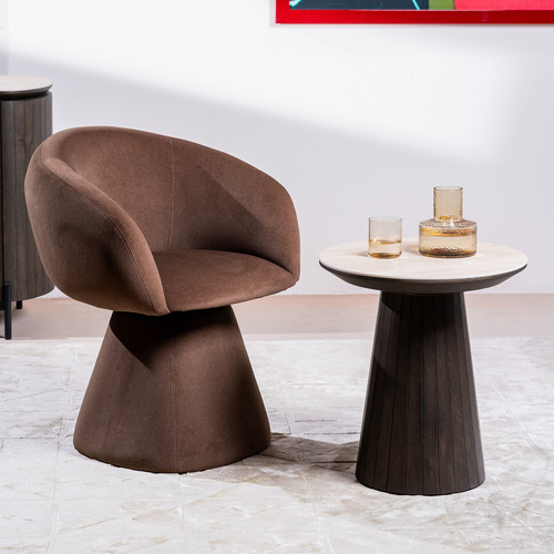 Compton Mohair-Feel Dining Chair