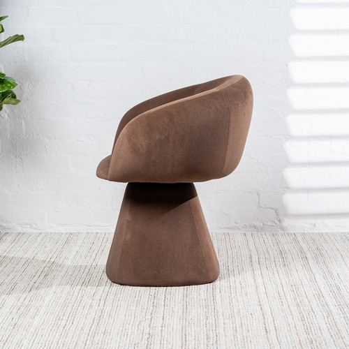 Compton Mohair-Feel Dining Chair