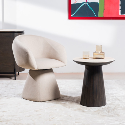 Compton Mohair-Feel Dining Chair