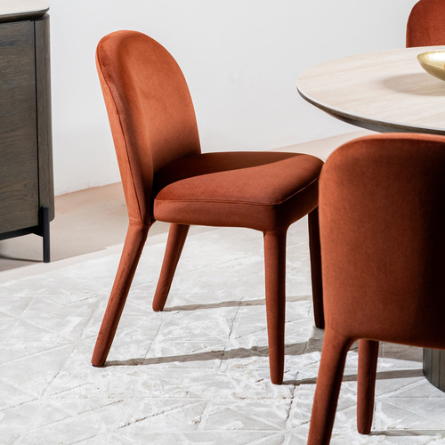 Larish Mohair Wool-Blend Dining Chairs