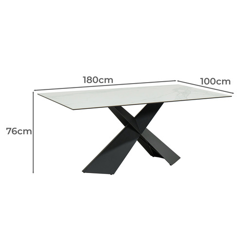 Lucia Ceramic Dining Table
