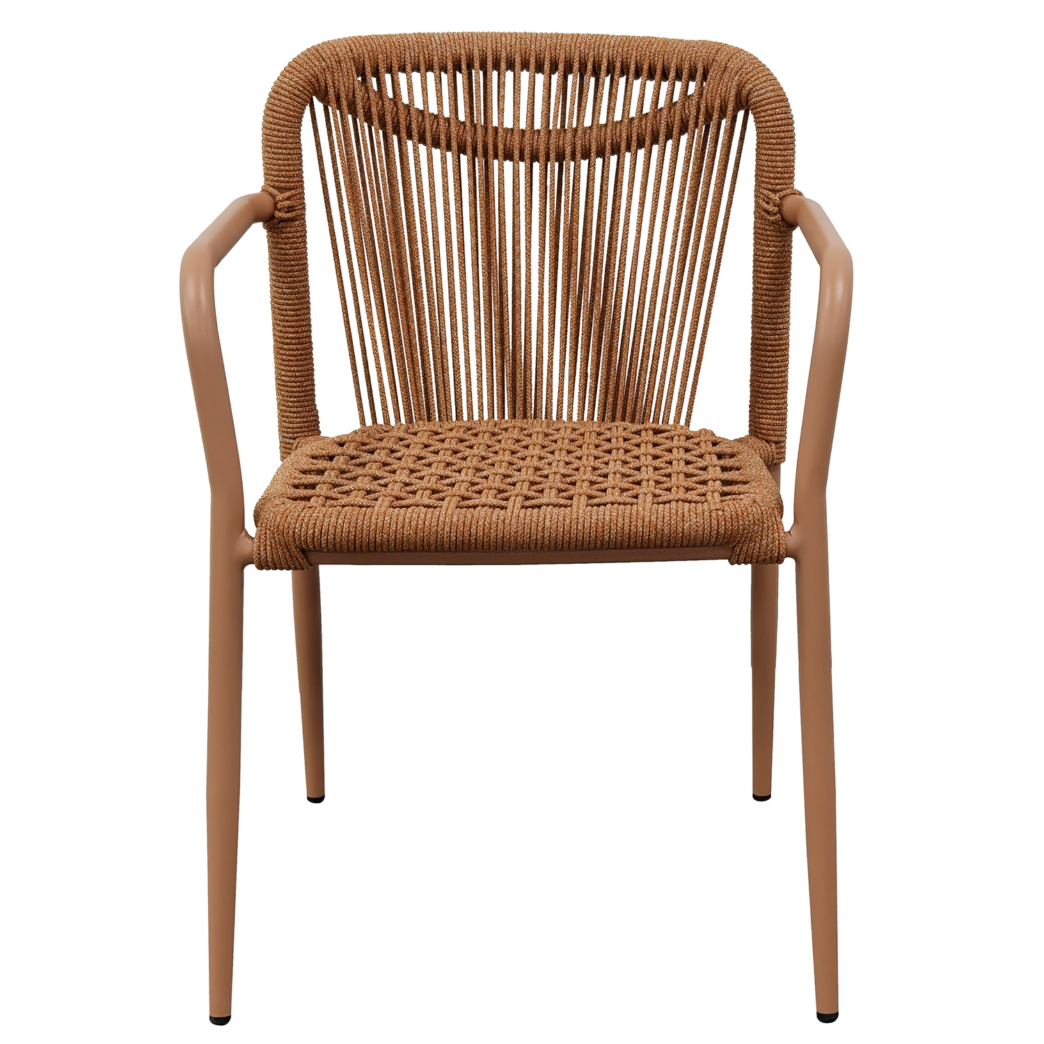 Cyra Rope Weave Outdoor Dining Chairs