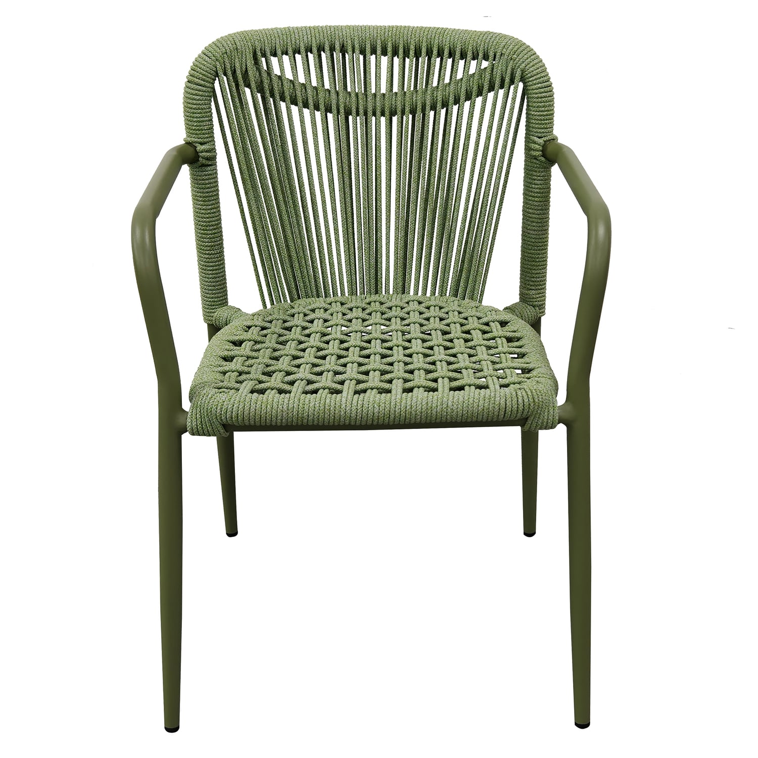 Cyra Rope Weave Outdoor Dining Chairs