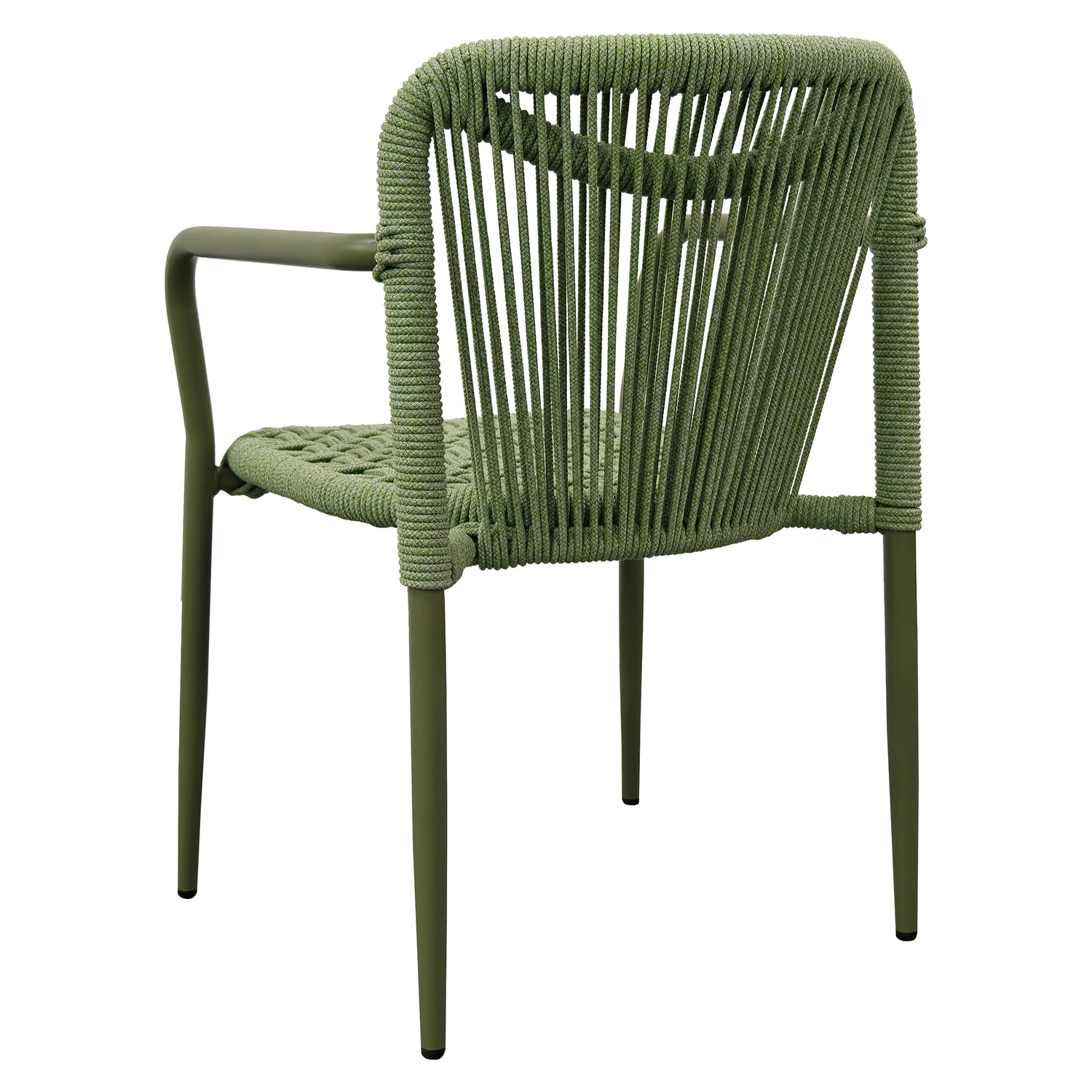 Cyra Rope Weave Outdoor Dining Chairs