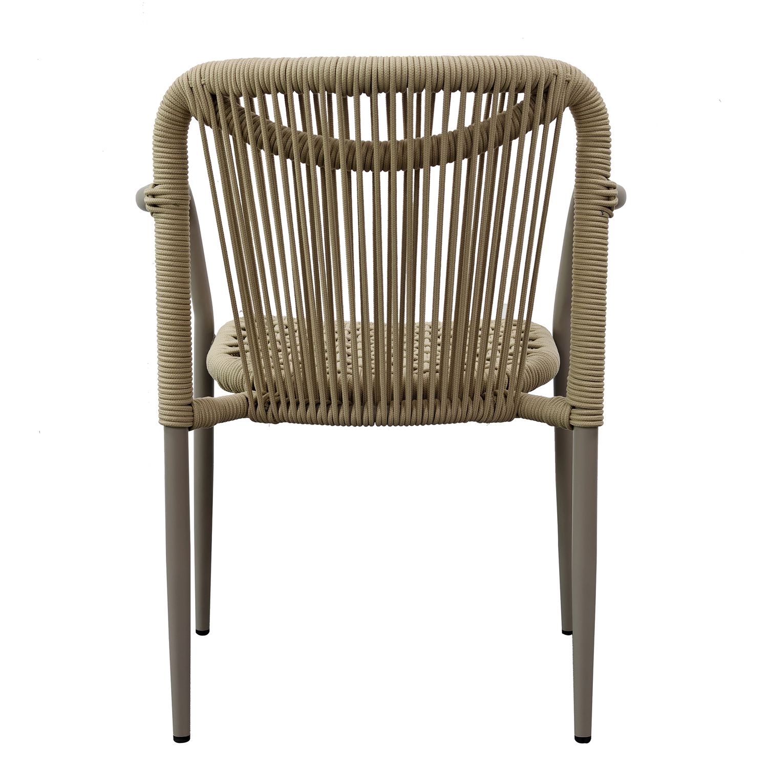 Cyra Rope Weave Outdoor Dining Chairs