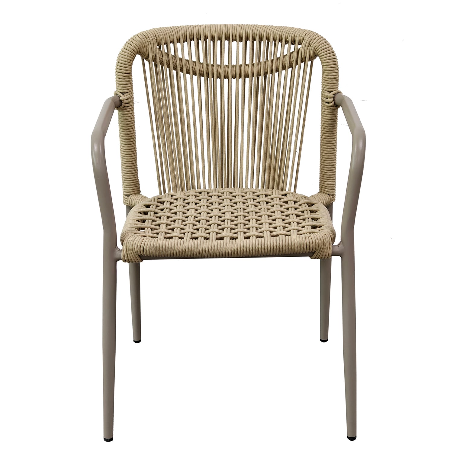 Cyra Rope Weave Outdoor Dining Chairs