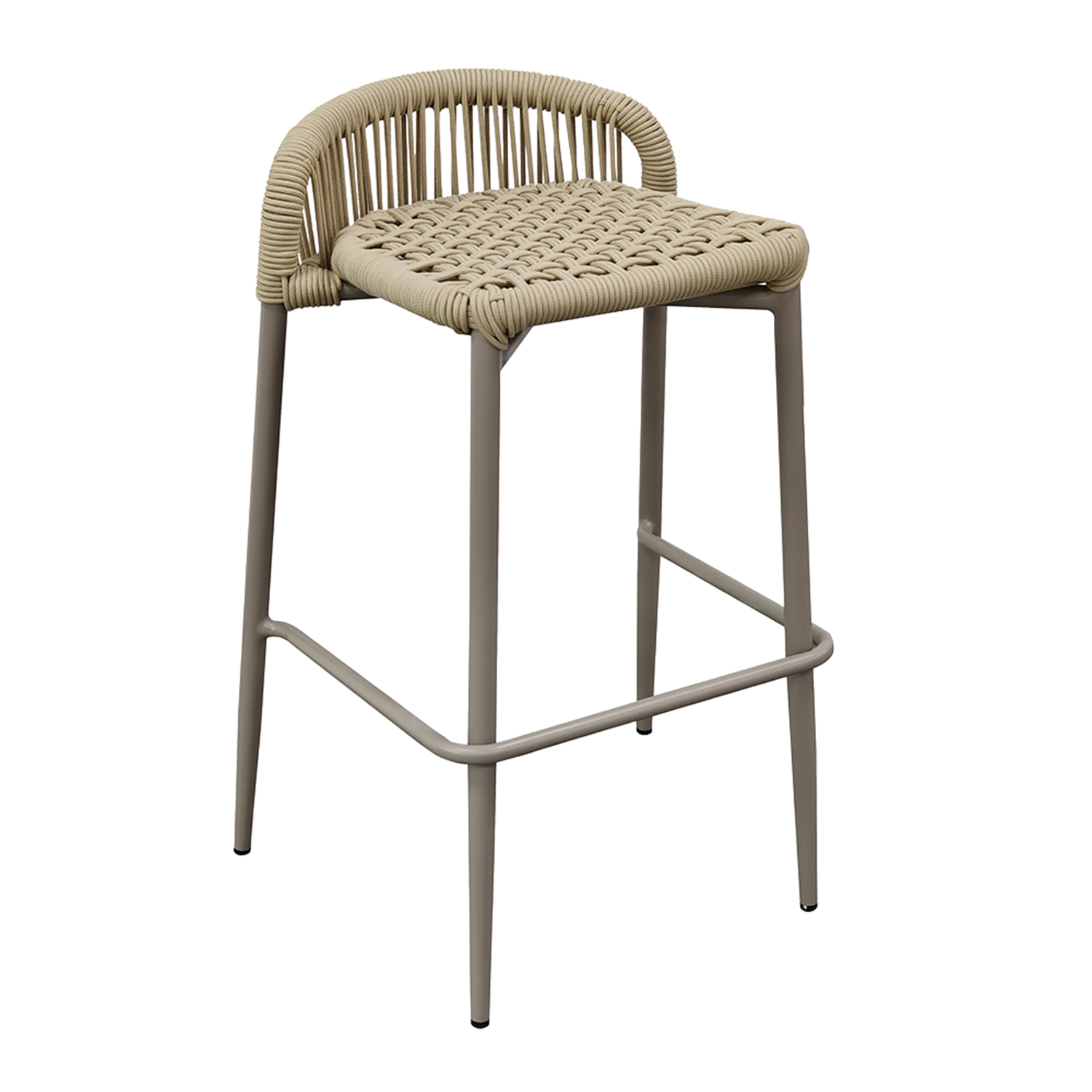 74cm Silas Rope Weave Bar Stools