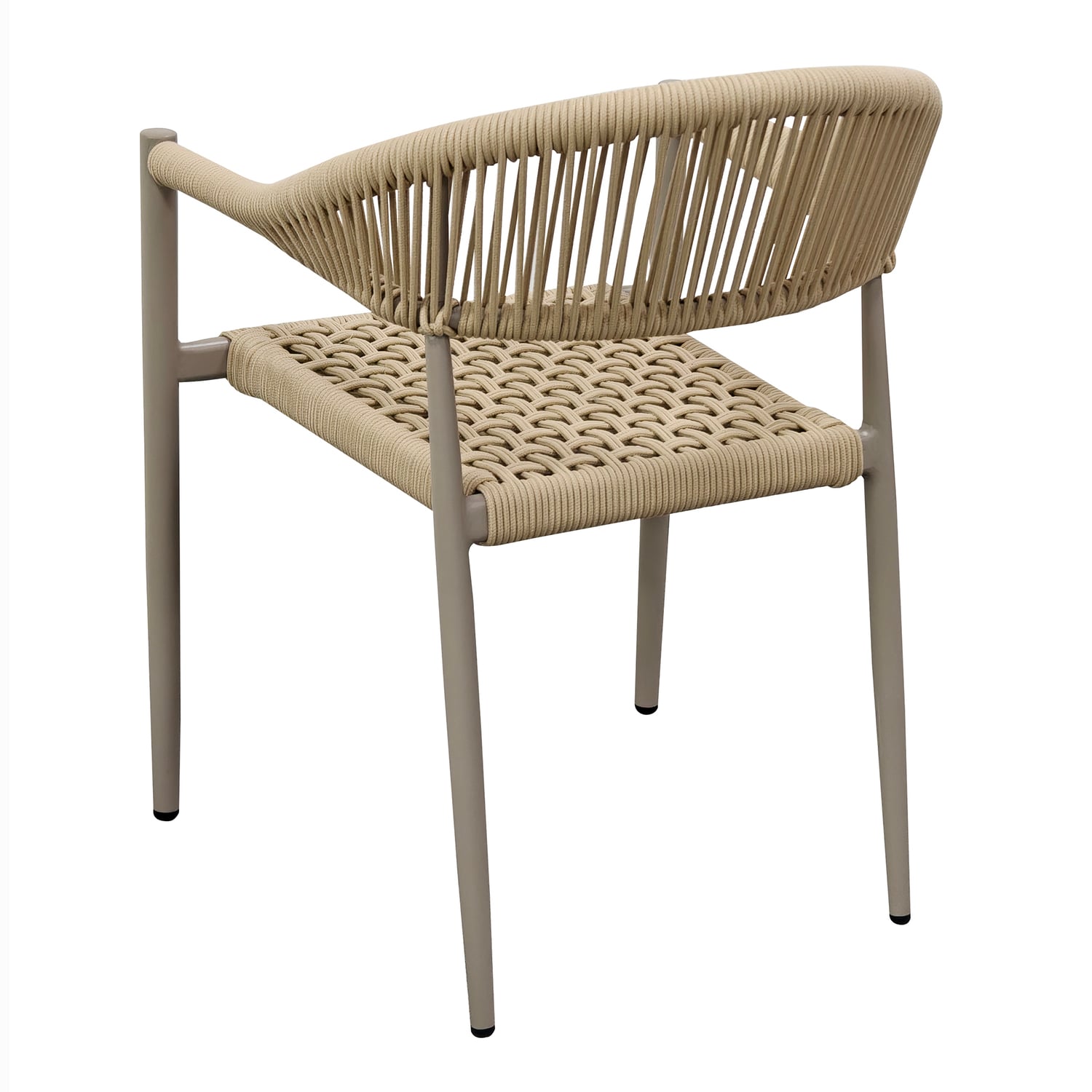Aeliana Rope Weave Outdoor Dining Chairs