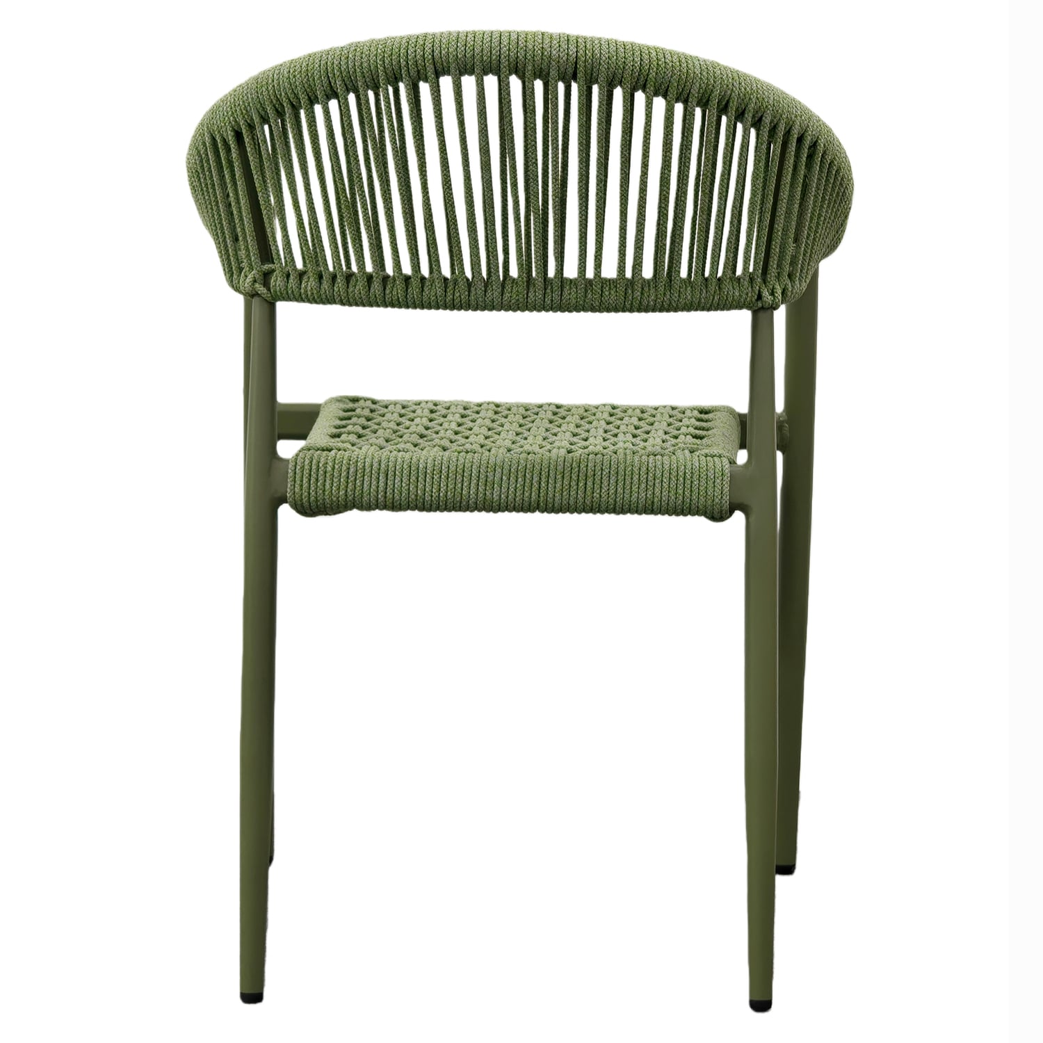 Aeliana Rope Weave Outdoor Dining Chairs