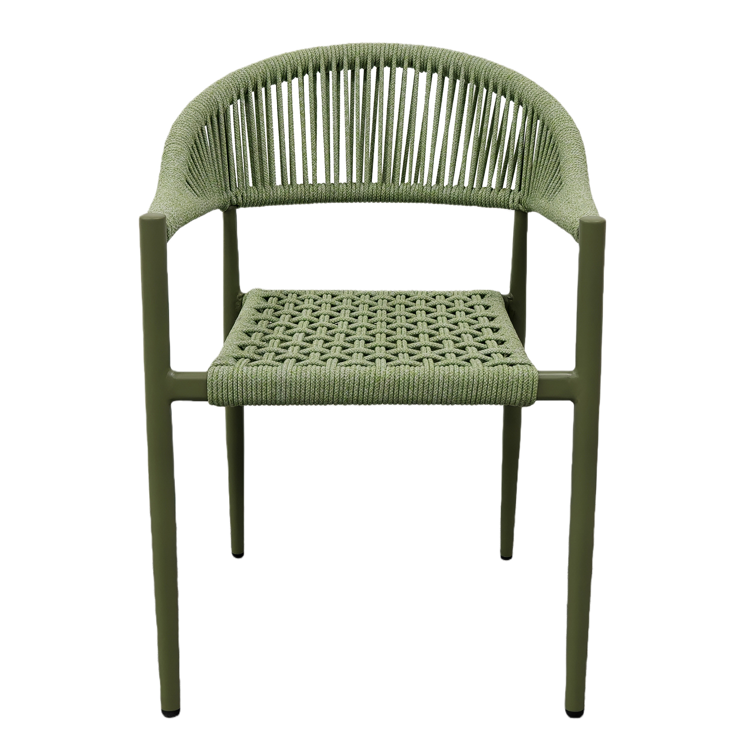 Aeliana Rope Weave Outdoor Dining Chairs